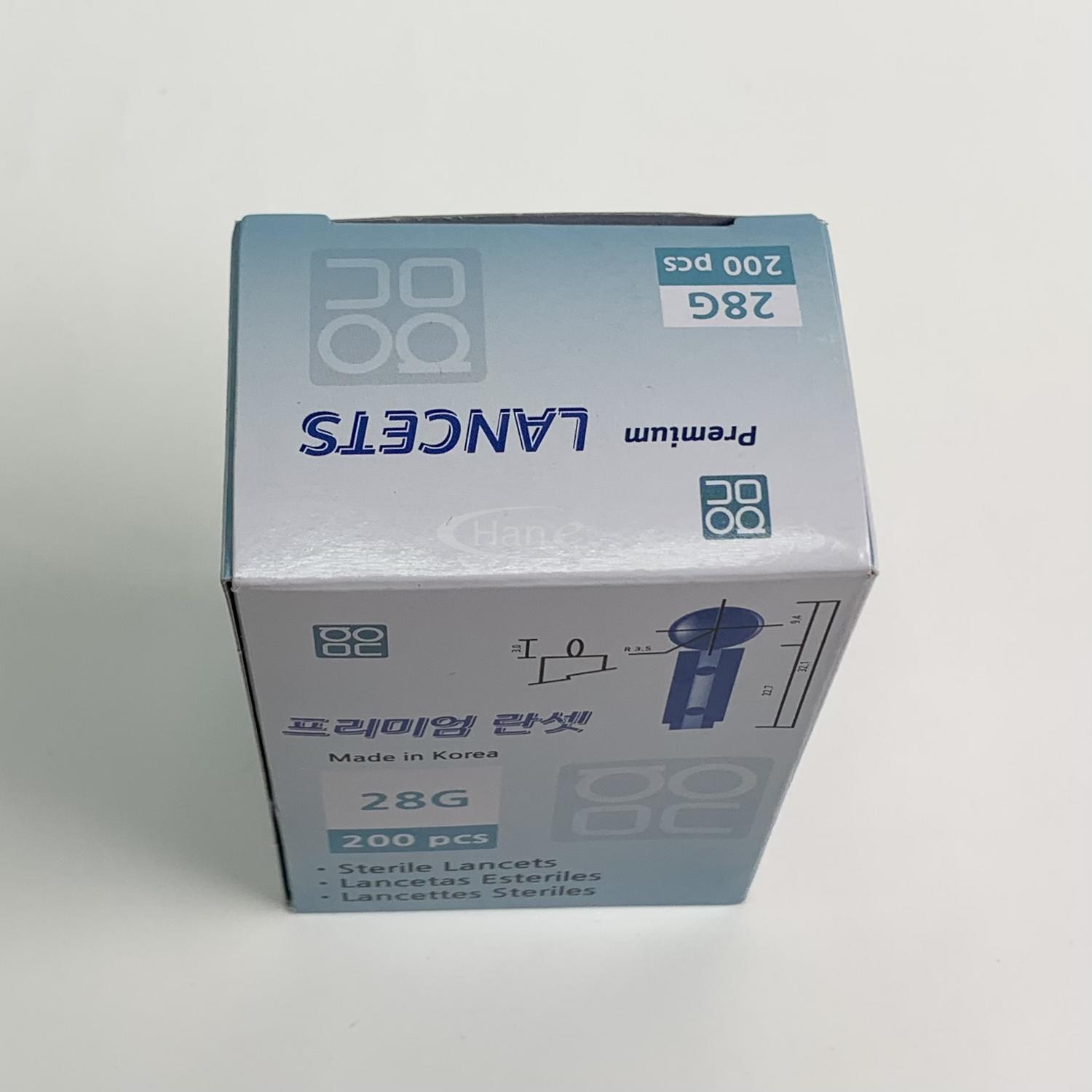 [한의]프리미엄란셋 (26G/28G)1통200개