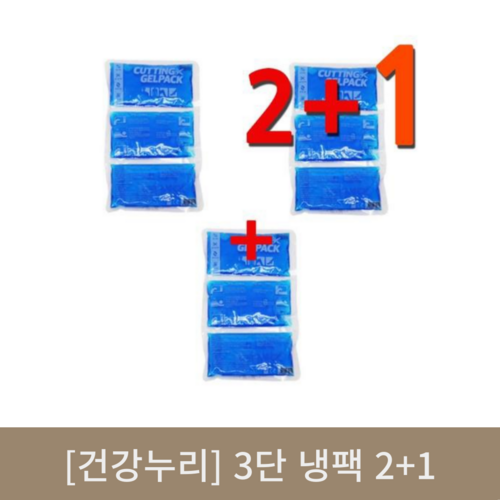 [건강누리]3단냉팩 2+1