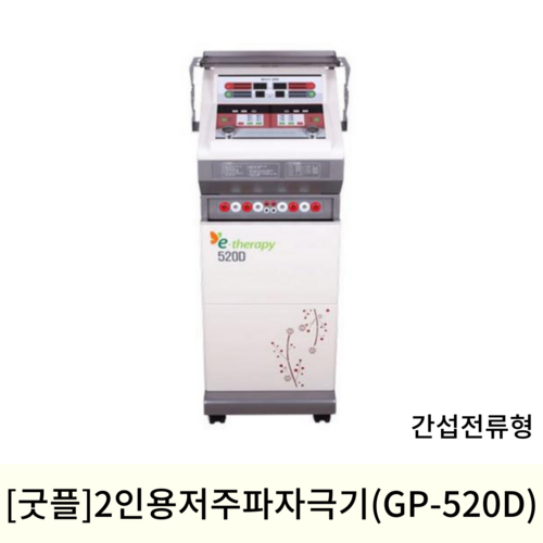 [굿플]2인용 간섭전류형 저주파자극기 (GP-520D)