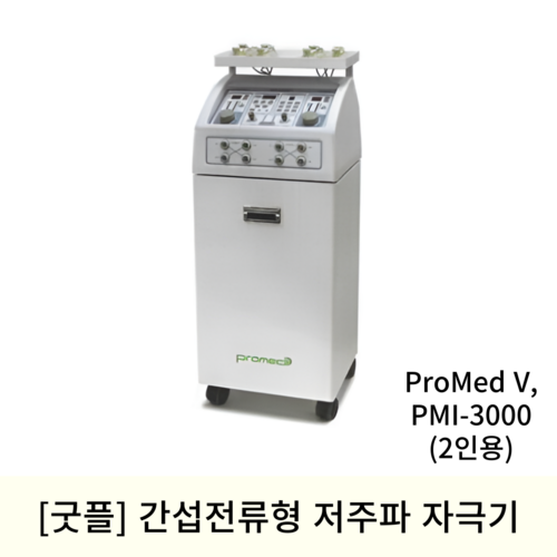 [디지털]간섭전류형저주파자극기 ProMed V, PMI-3000(2인용)