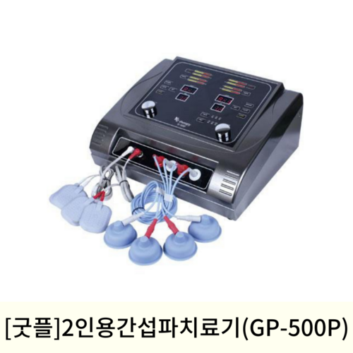 [굿플]2인용 간섭파치료기 (GP-500p)